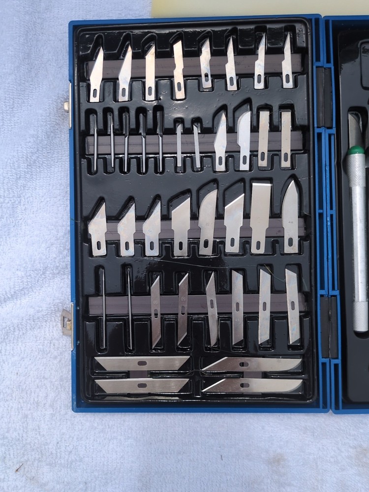 Precision Knife Set 56pc. UNKNOWN BRAND, Great condition!!