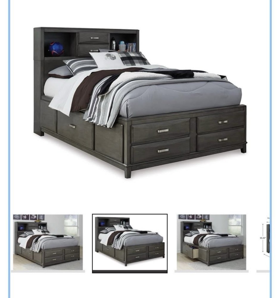 Full size ashley bed