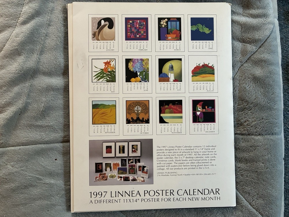 1997 Linnea Poster Calendar