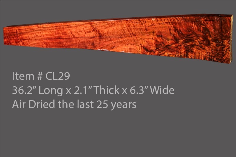 Claro walnut rifle gunstock blank  , cl29