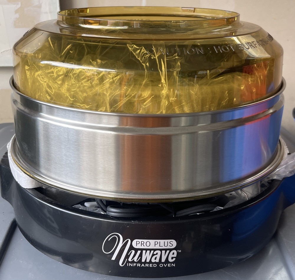 NuWave Infrared Oven Pro Plus Model 20601 - Amber Dome - New Without Box