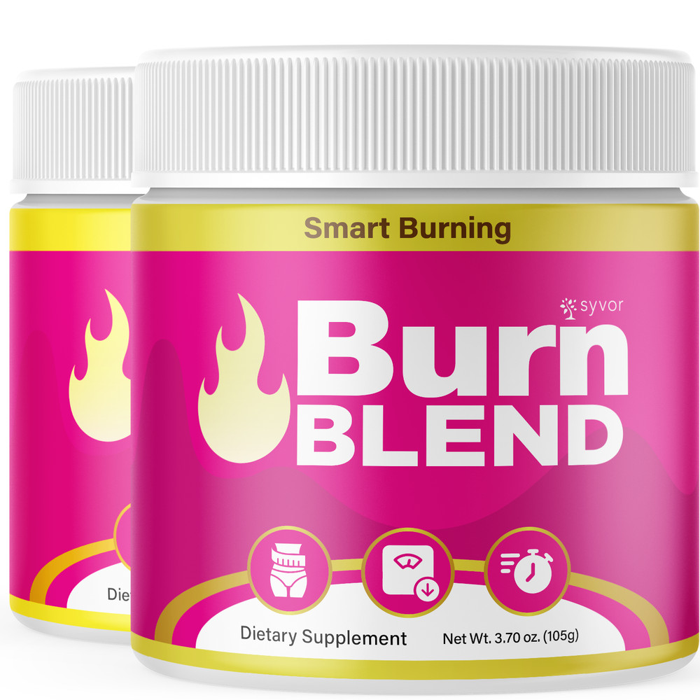 (2 Pack) Burn Blend Powder Support For Weight Management BurnBlend 60 Servings