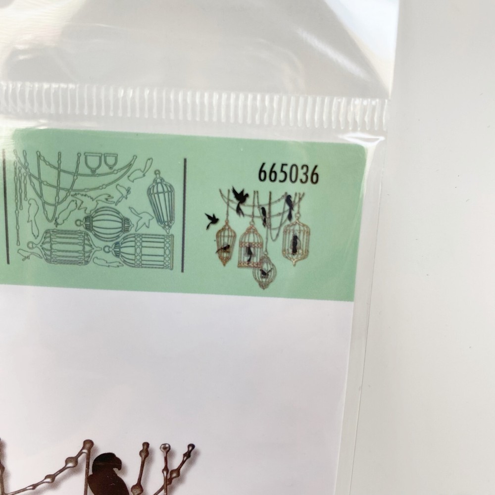 Sizzix Thinlits Bird Cages Metal Cutting Dies by Pete Hughes 665036 NEW