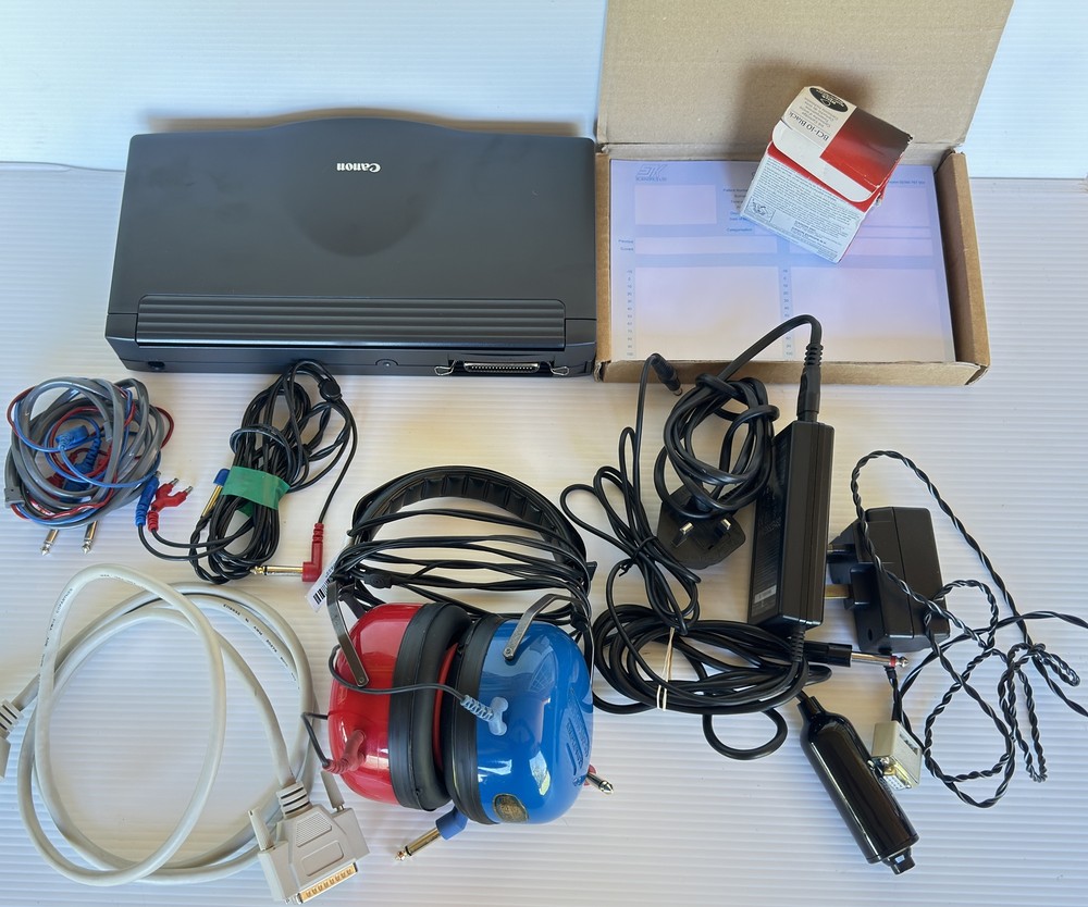 Bilsom Amplivox CA850/3 Automatic Audiometer + Printer + Audiocups COMPLETE KIT