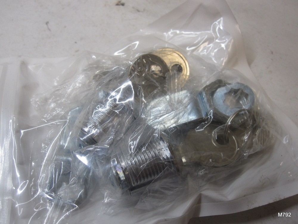 2 Pack Cabinet Locks with Keys, 5/8" Cam Lock Mailbox Lock Replacement