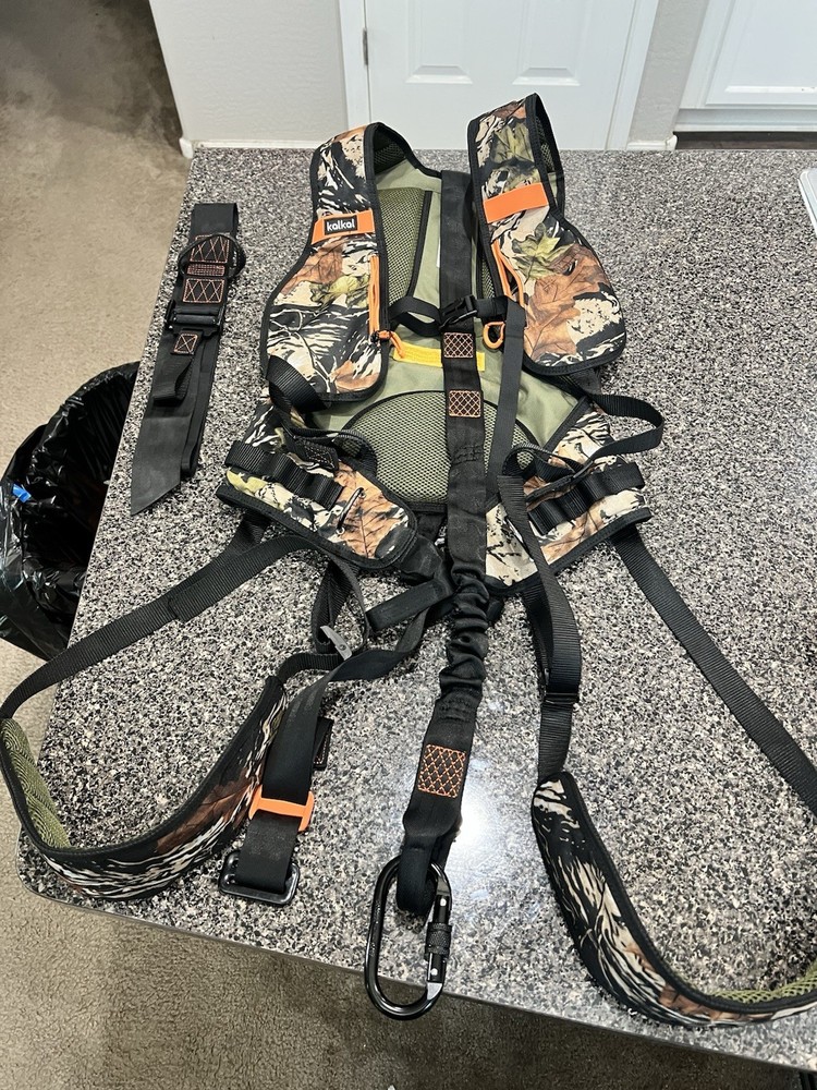 Kalkal Tree Stand Harness, Hunter Safety System Harness for Tree Stand, Light