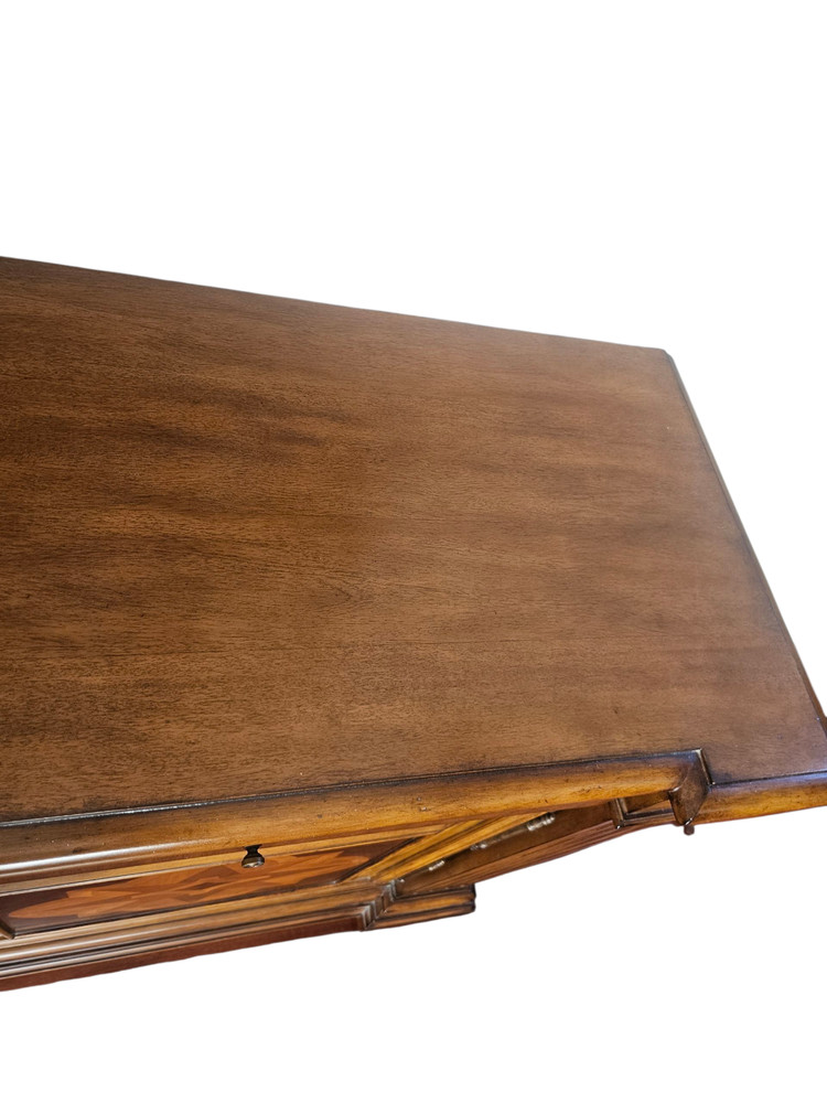 Ethan Allen Marquetry Sideboard Buffet Console Server Lombardy