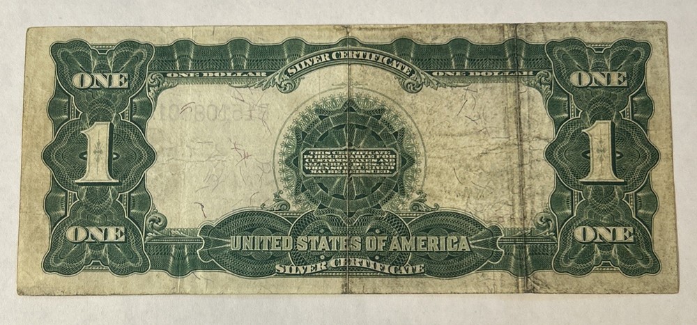 1899 $1 Black Eagle Silver Certificate ~ Circulated - Nice Note
