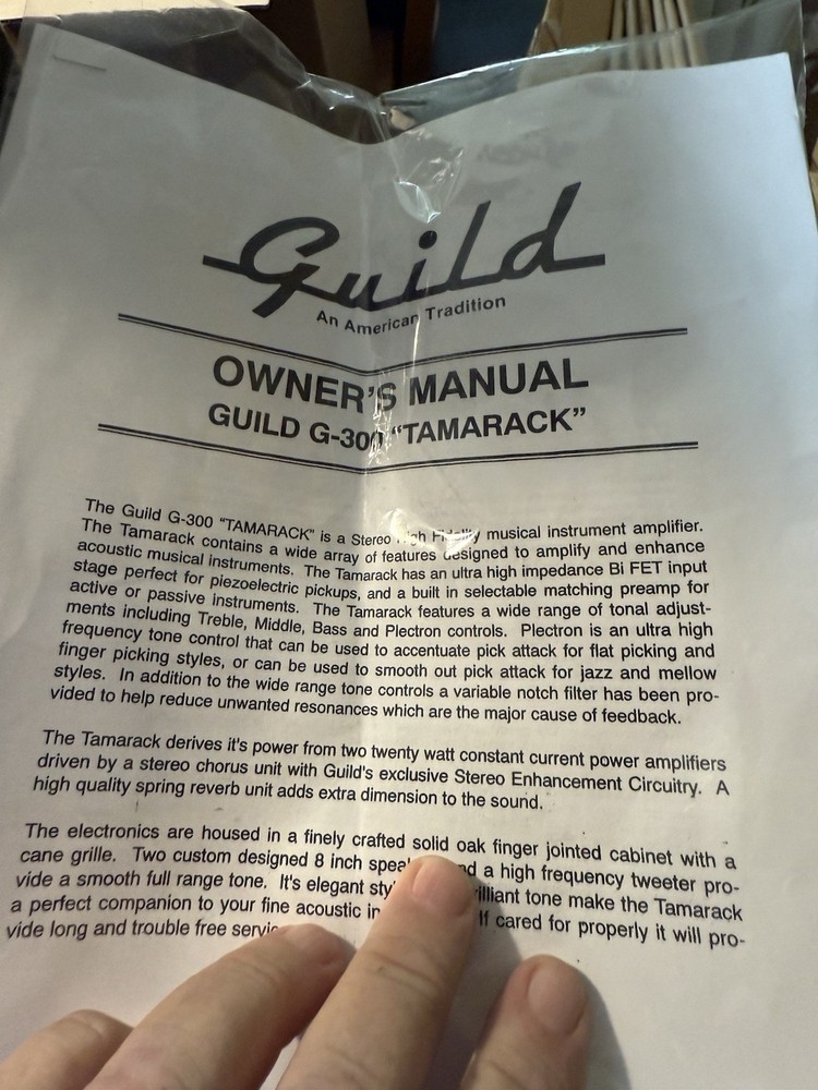 Rare Guild Tamarack Amplifier