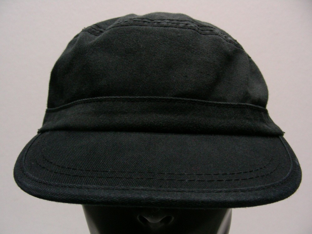 ABSOLUT - BLACK - ONE SIZE ADJUSTABLE CADET STYLE CAP HAT!