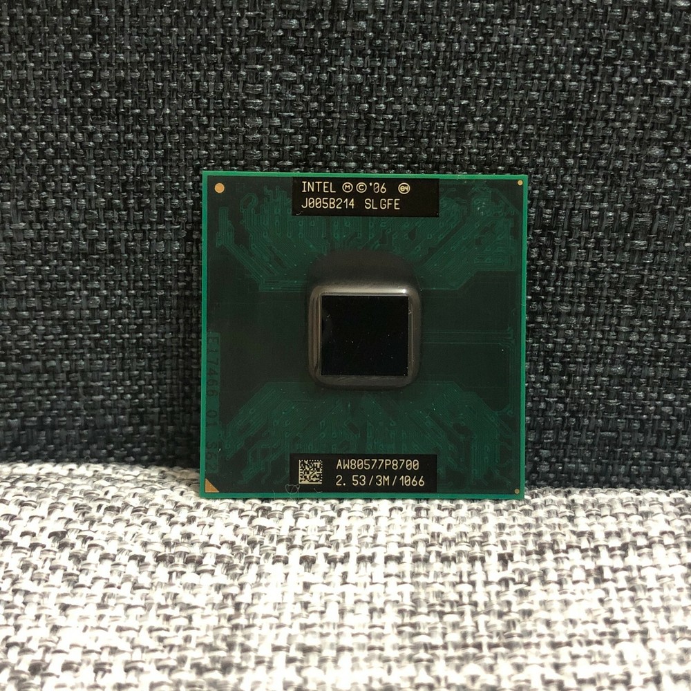 Intel Core 2 Duo P8700 CPU Dual Core 2.53GHz/3M/1066MHz SocketP Processor
