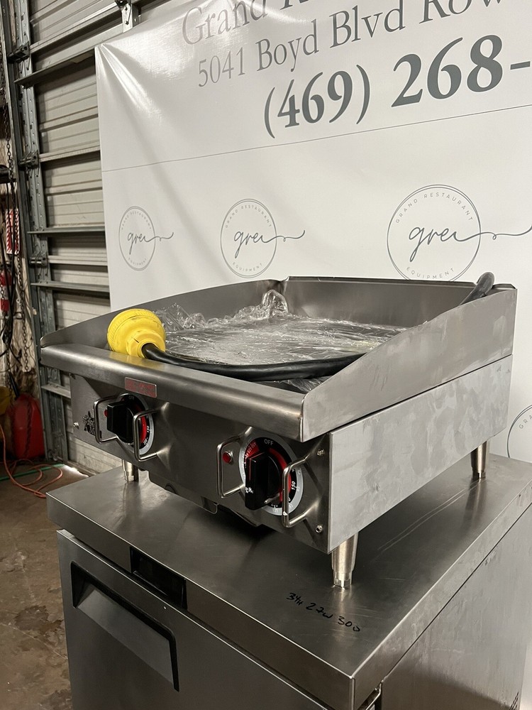 Star Max 24” Electric griddle. Thermostatic Control