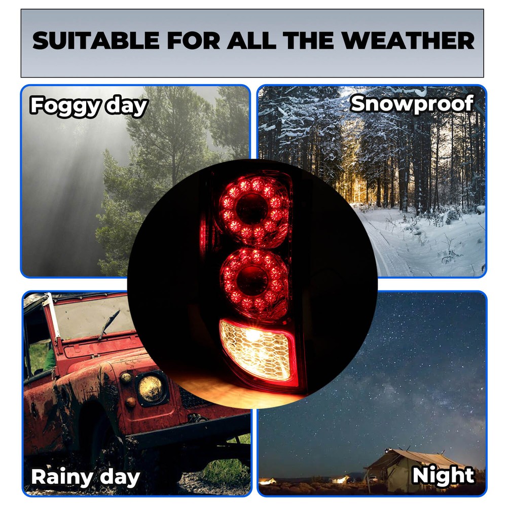 For 2011-2020 Dodge Grand Caravan LED Tail Light Brake Lamp Left Driver Side