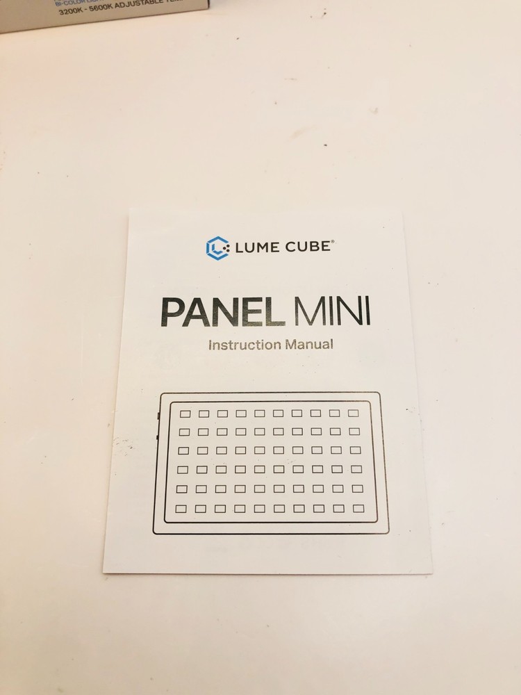 Lume Cube LC-PANELMINI1 5W Bicolor Panel Mini LED - USB C Mini Light Panel