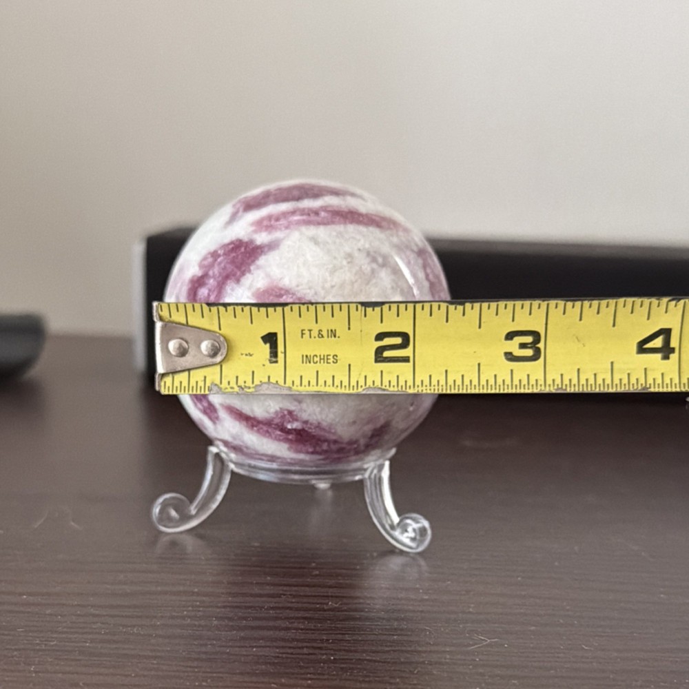 Polished Pink Tourmaline sphere