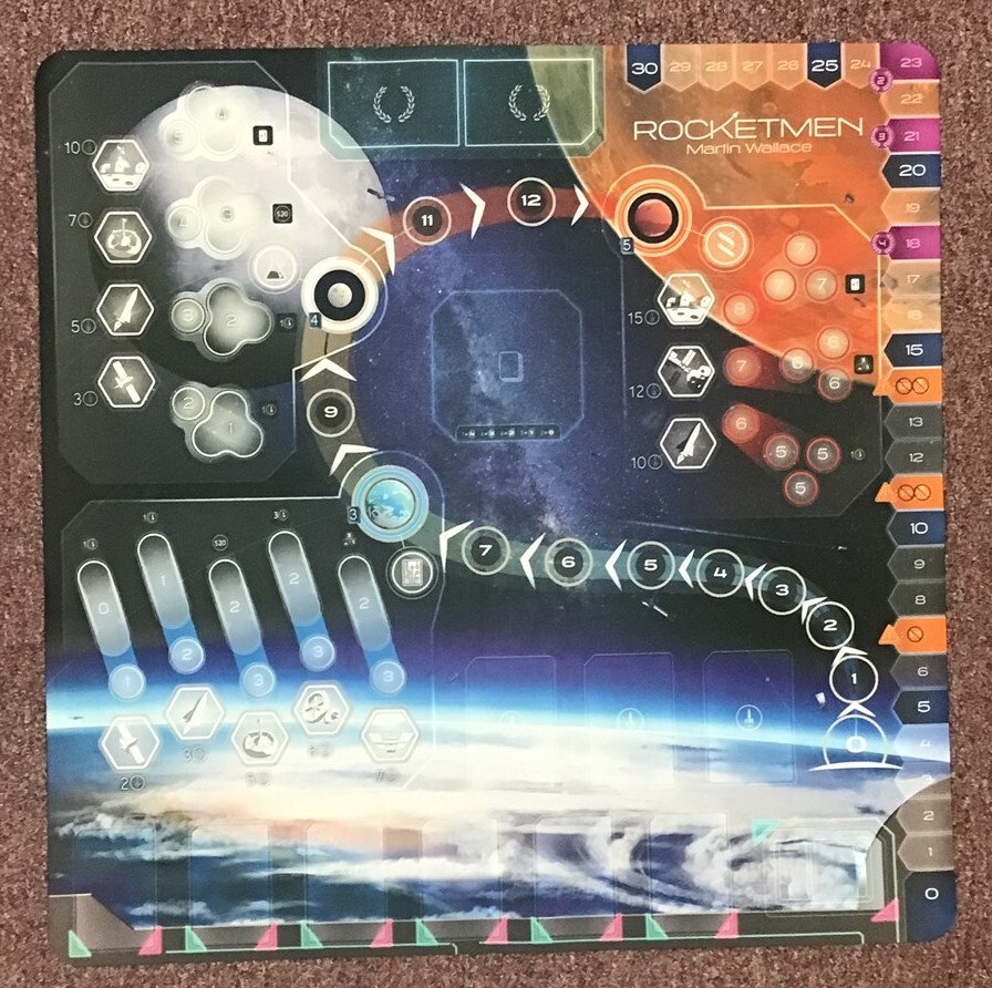 Rocketmen ~ Kickstarter Giant Playing Mat 26x26
