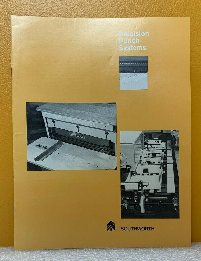 Southworth Precision Punch Systems Catalog.