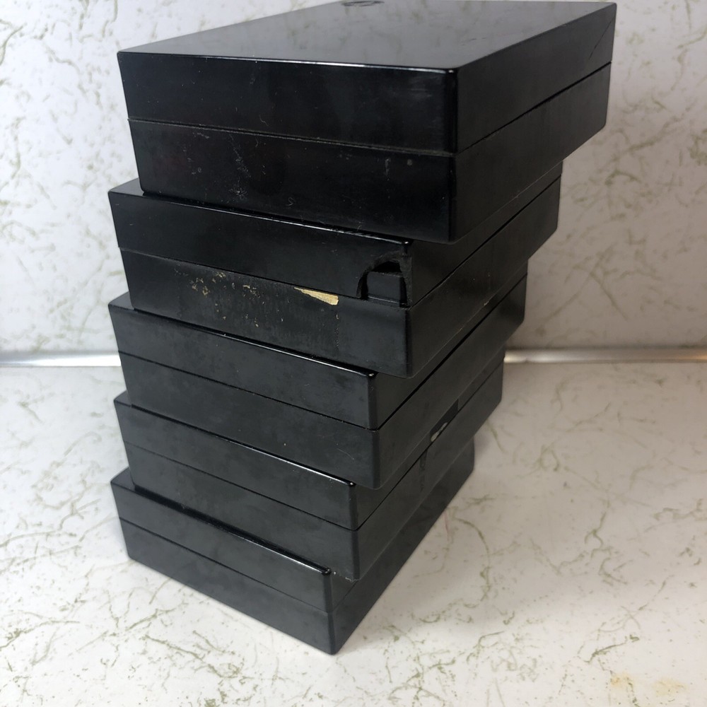 UNIQUE Vintage Adams Microscope Micro-Slides Boxes with 101 Specimen Slides