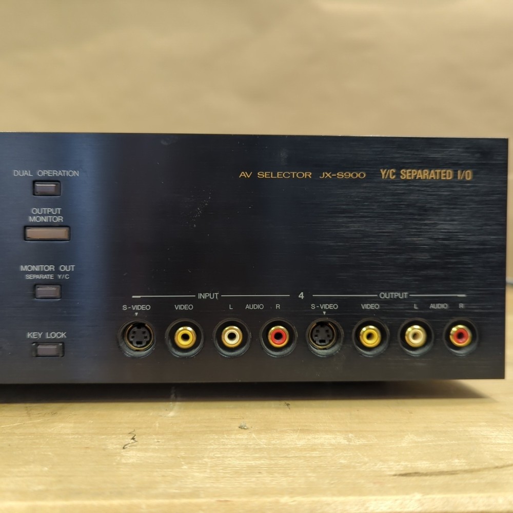 JVC Model JX-S900 AV Selector Switch – High-End Component