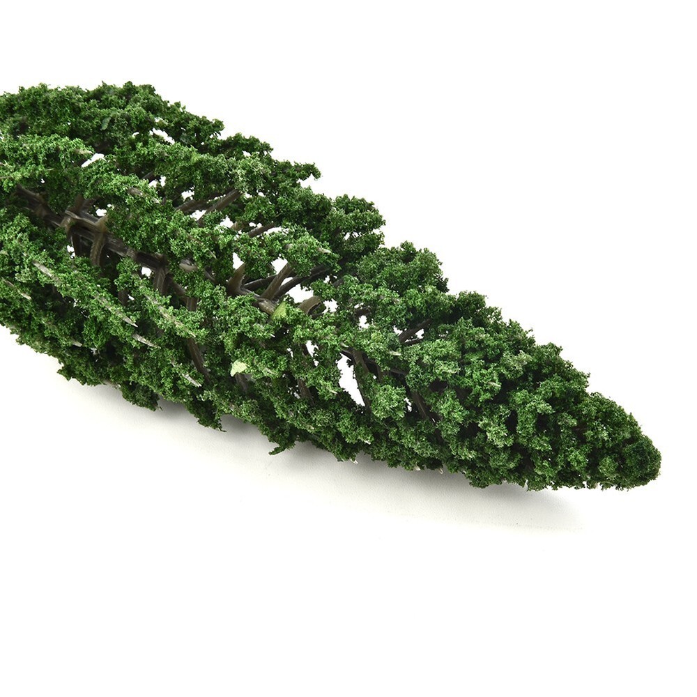 10pcs Model Pine Trees 15cm Deep Green Pines For Scale Model Railroad Layout New