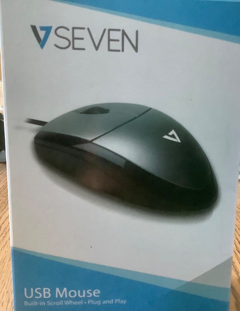 SEVEN USB MOUSE - BRAND NEW IN BOX