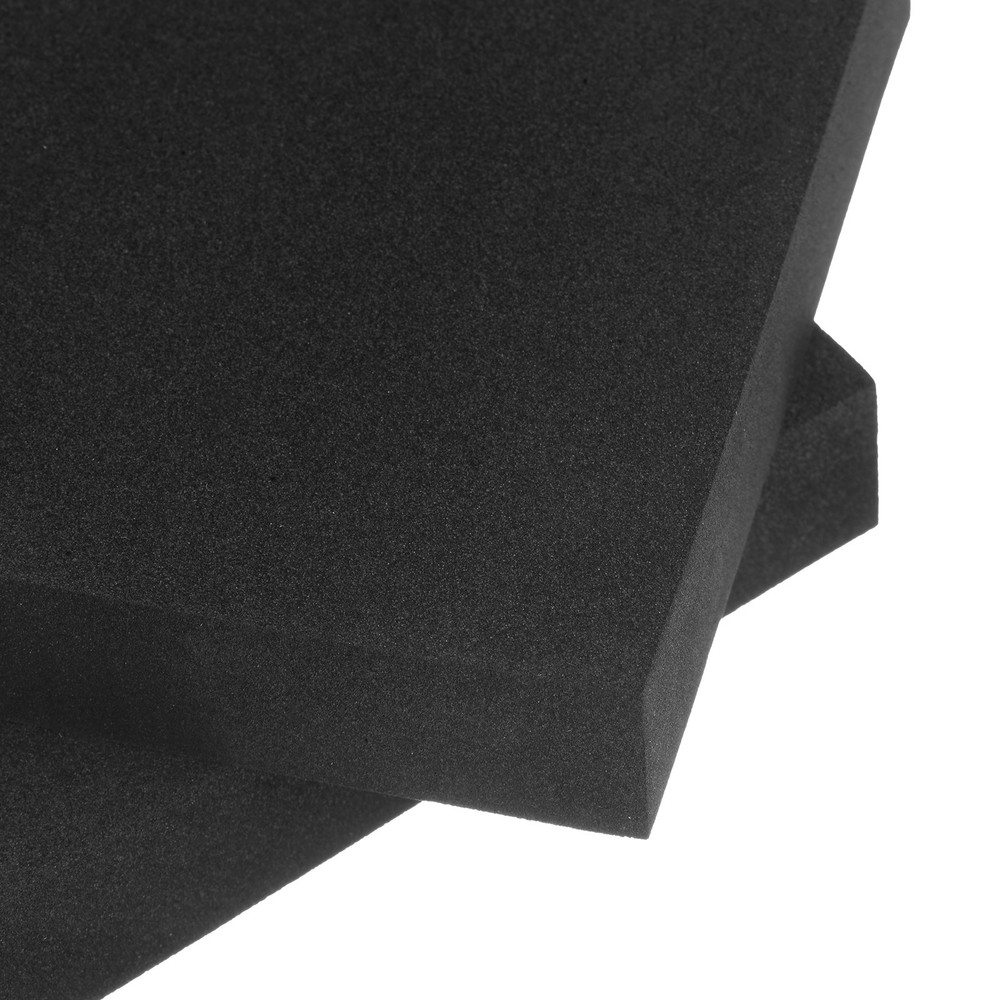 8pcs Rubber Padding Sheets 3/4" Thick x 4" Long Square Neoprene Foam Sheet