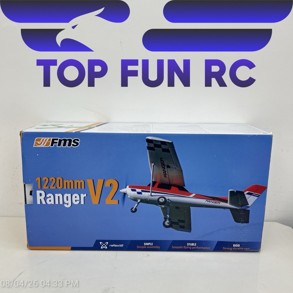 FMS RANGER 1220MM V2 RTF W/ REFLEX YELLOW (SCRATCH & DENT)