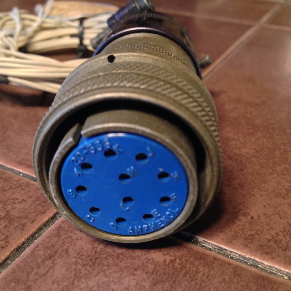 Collins 332E-4 Gyro Connector with wires