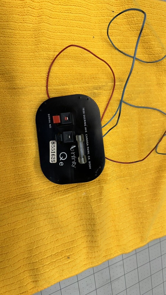 1 X Infinity Qe-Qa Crossover Speaker Connector 🔥WORKS GREAT
