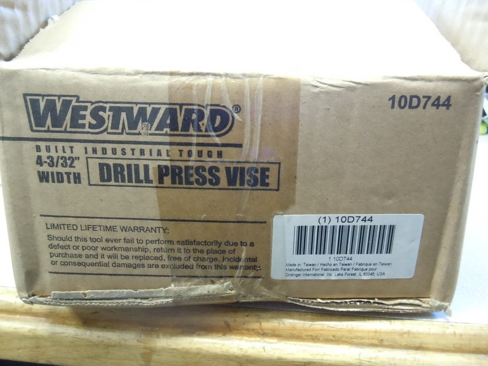 WESTWARD Machine Vise: Gen Purpose Item 10D744