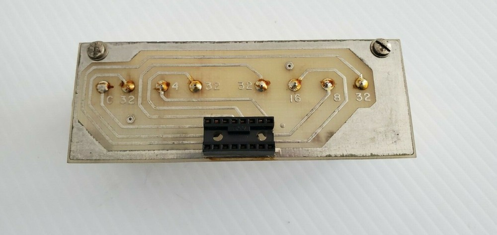 Weinschel Programmable Attenuator for 16 pin IC Chip 9824 12v