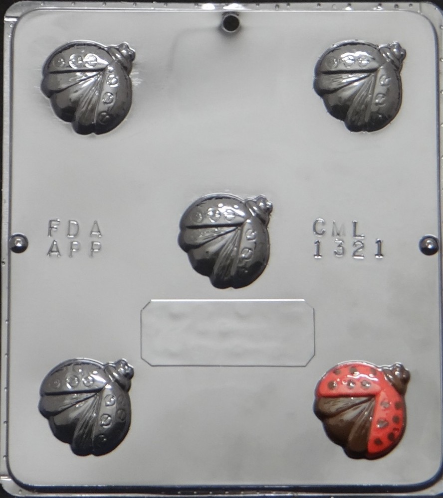Lady Bug Chocolate Candy Mold 1321 NEW