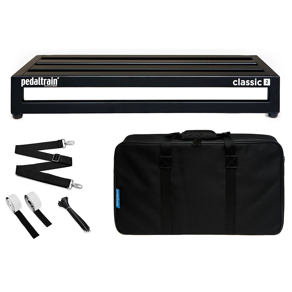 Pedaltrain Classic 2 Pedalboard with Soft Case
