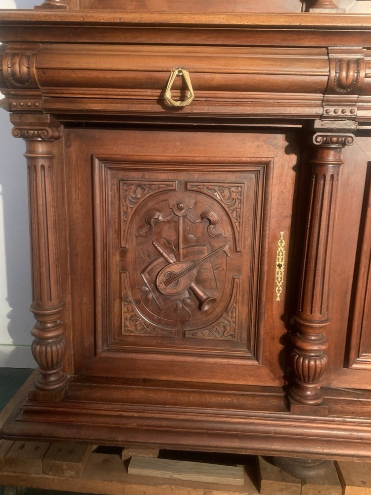 Antique French Walnut Buffet
