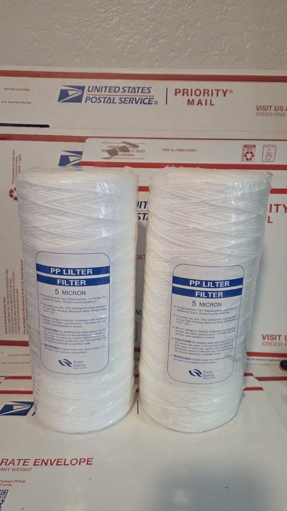 PP Lilter Replacement Filter 5 Micron 10" 4.5 Water Quality