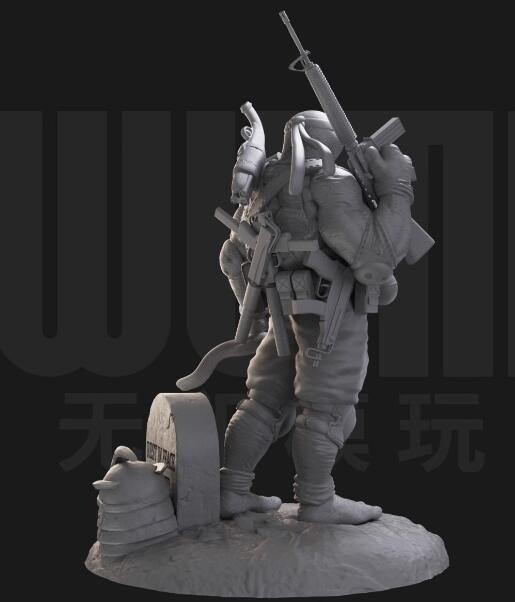 1/24 Resin Ninja Turtle Punisher Unpainted Unassembled 2281
