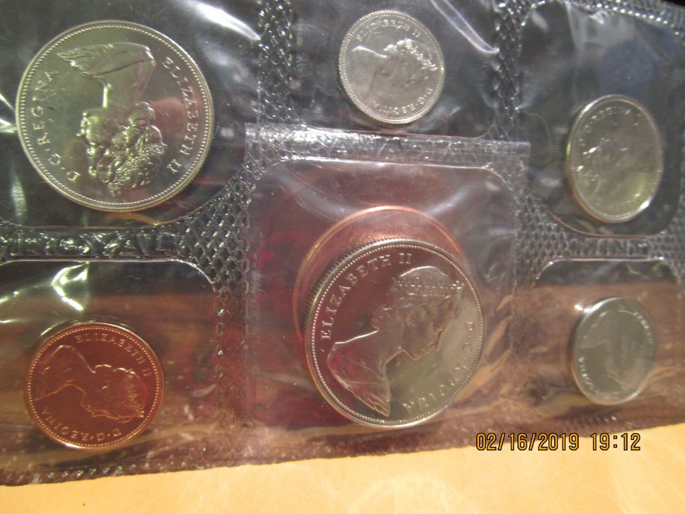 1970 Canadien Proof Like Set +++++ (6)