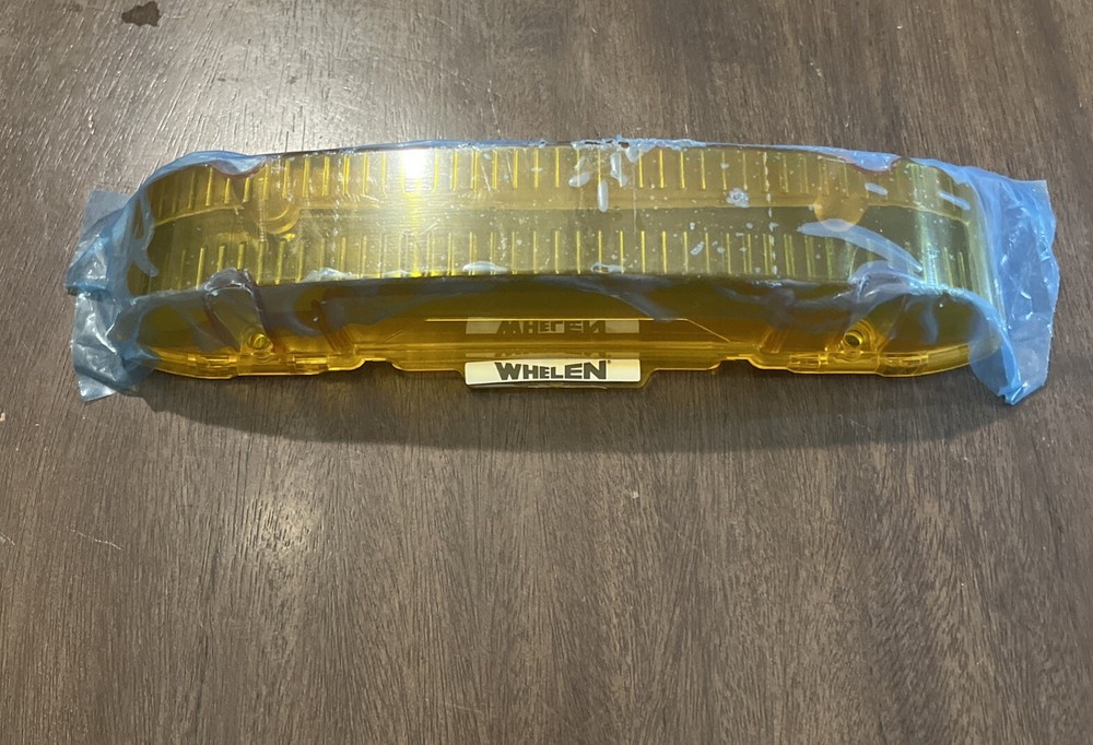 1 Whelen Liberty  end cap Amber New