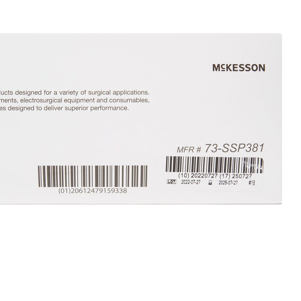 McKesson Argent Sure-Check Sterilization Pouch Transparent White 3.5 x 9" Self