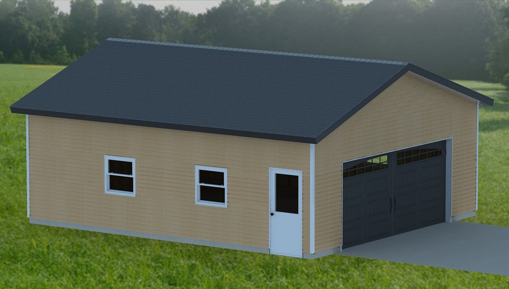 Double Garage Plans 001