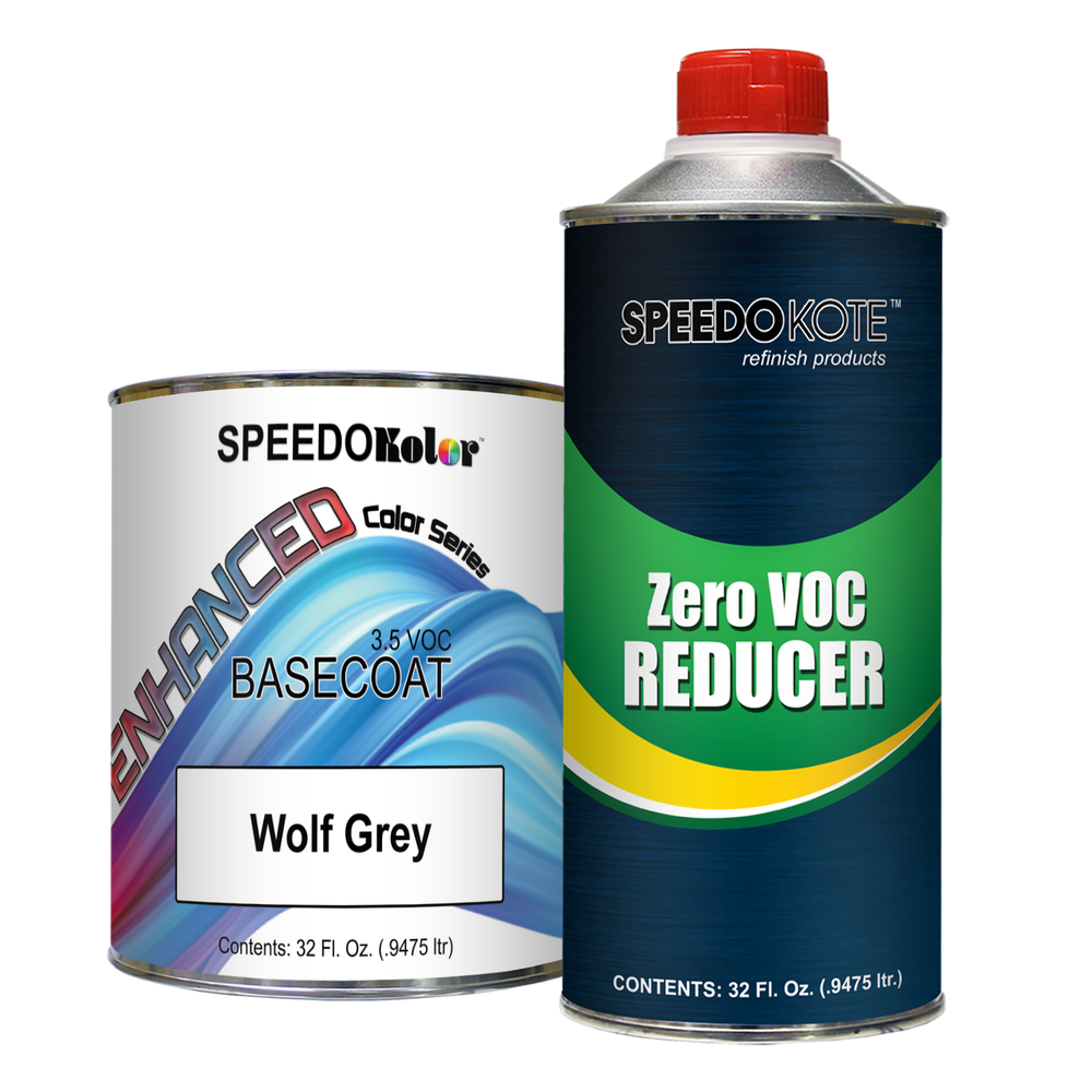 SpeedoKolor Kia C7S, Wolf Grey, Base Coat, Quart Kit w/Med. Reducer