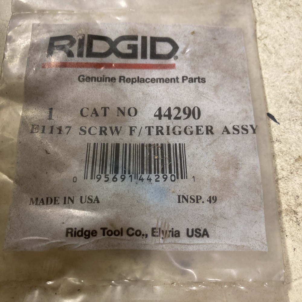 Ridgid Screw Trigger 44290