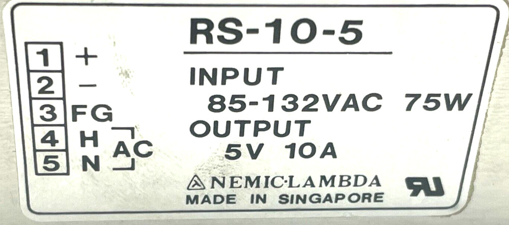 RS-10-5 Circuit Board 732922-0214