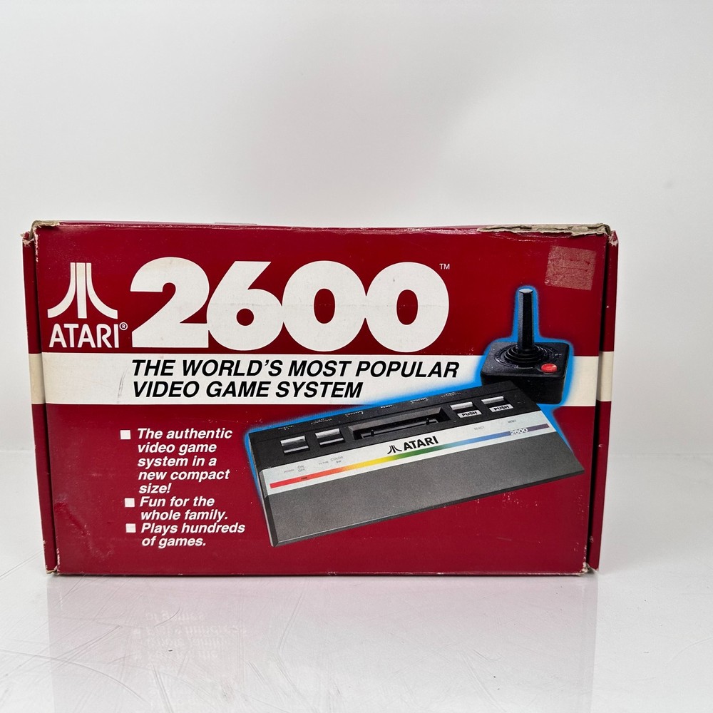 Atari 2600 Complete Console System w/ Console, Joysticks, Paddles & Power Supply