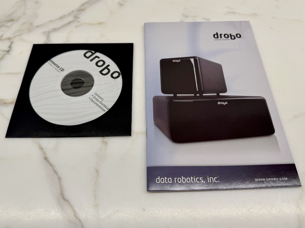 Drobo Manual and Dashboard CD