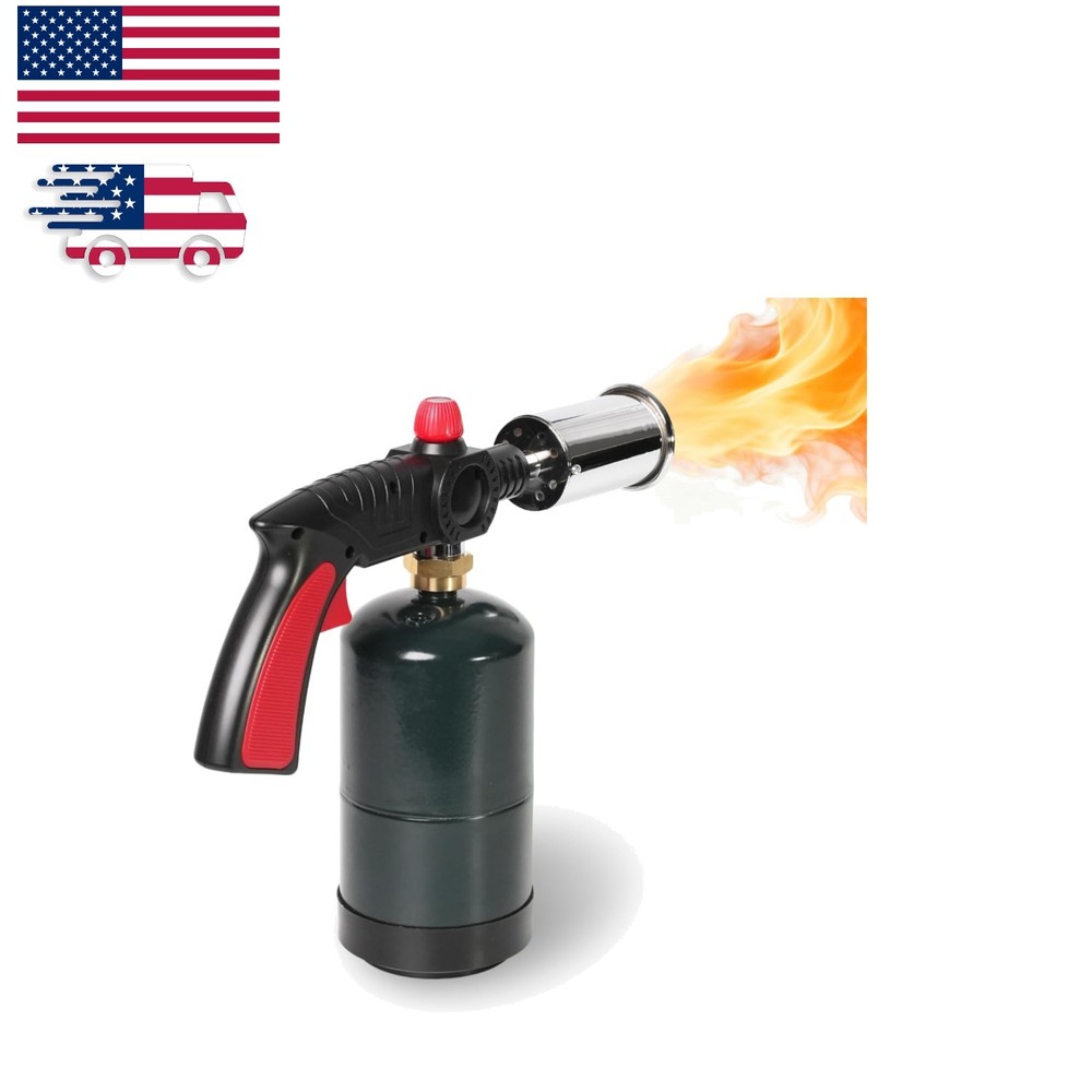 Heavy Duty Propane Torch 3272°F - Professional Multi-Use Torch with Adjustabl...