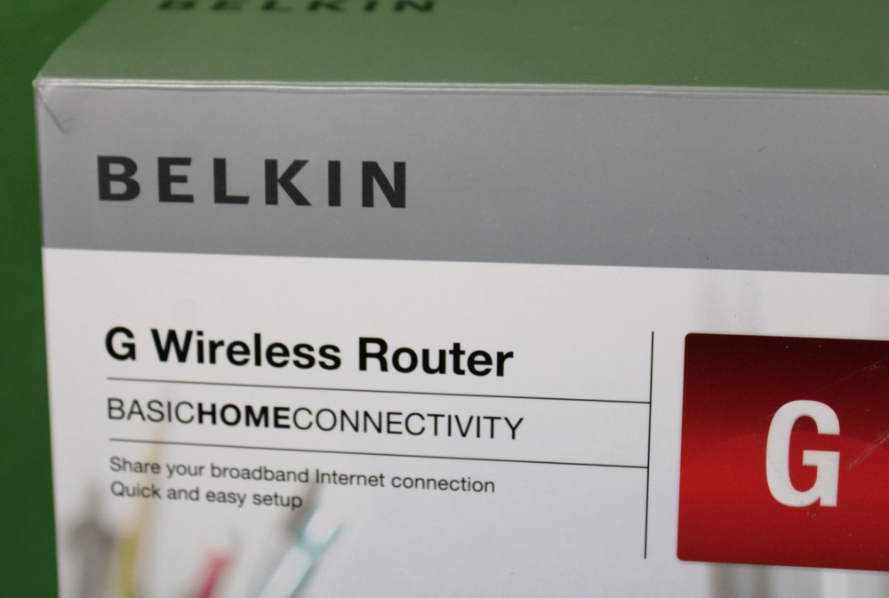 Belkin WIRELESS ROUTER w Instructions and Original Box