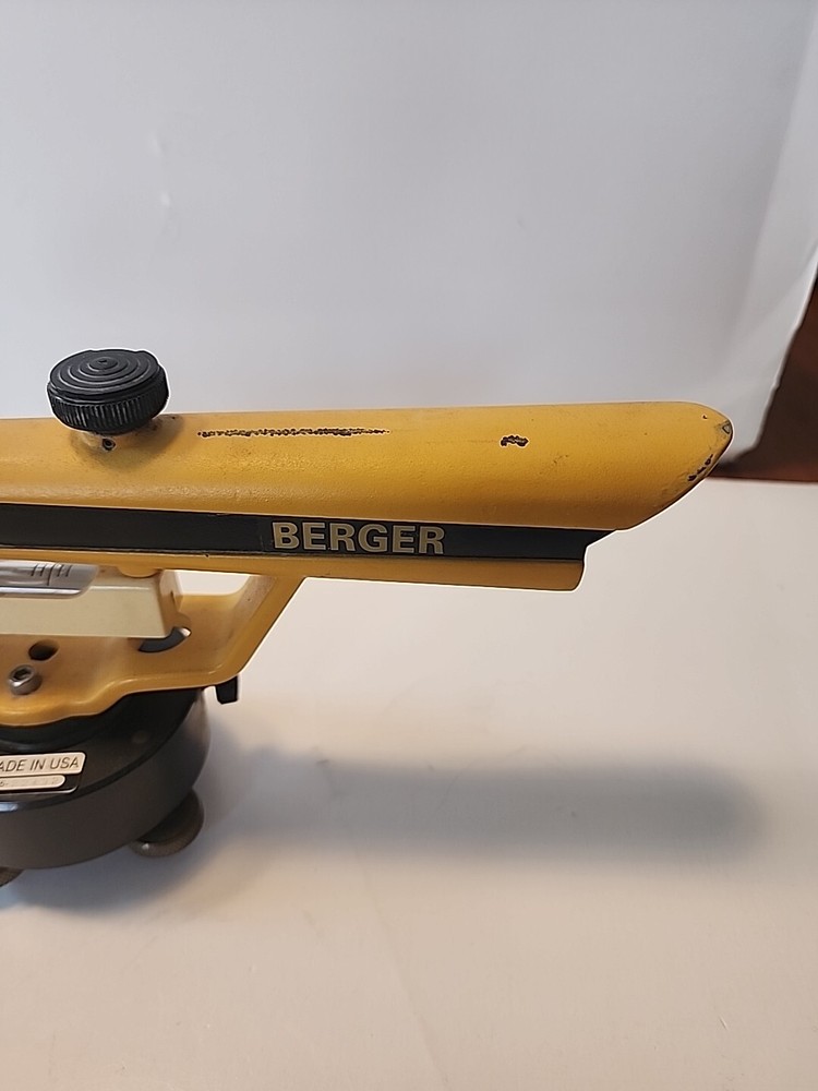 Berger Instruments Transit Model 135 with Case and Instructions