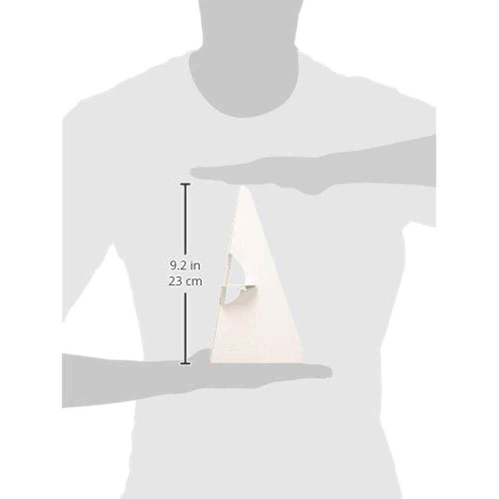 328-3009 White Single-Wing 9" Self-Stick Chipboard Easel Backs 5/Pkg