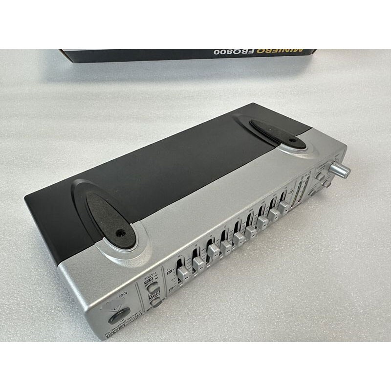 FBQ800 Ultra-compact 9-Band Graphic EQ Equalizer Suppressor Equalizer Processor